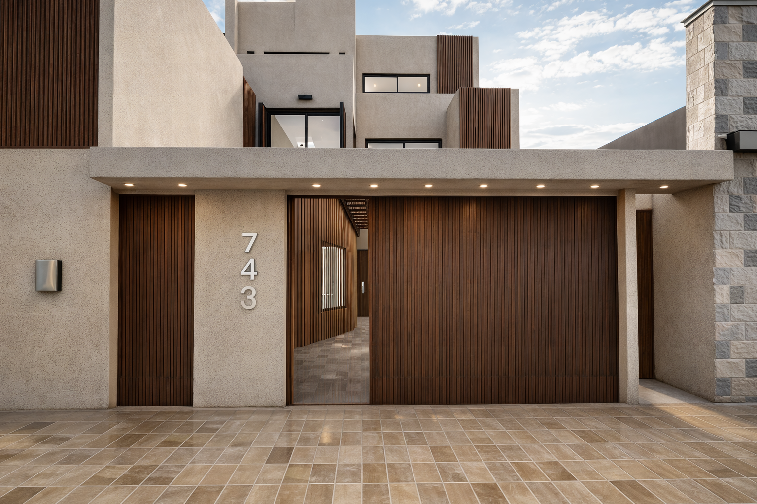 Casa Culpina — fachada exterior, proyecto de remodelación y ampliación residencial en Buenos Aires